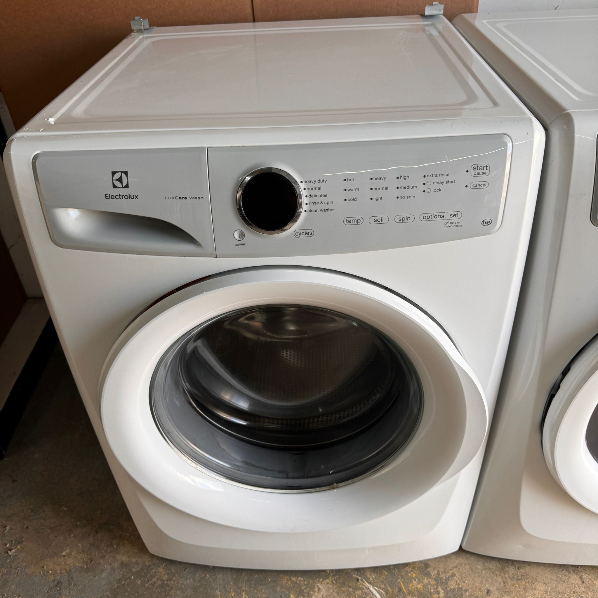 Electrolux Washer and Dryer Front Load Electrolux Washer and Dryer Front Load